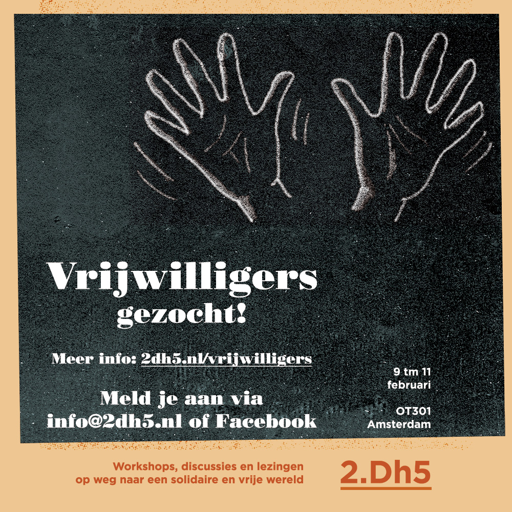 Vrijwilligers gezocht, geef je op!