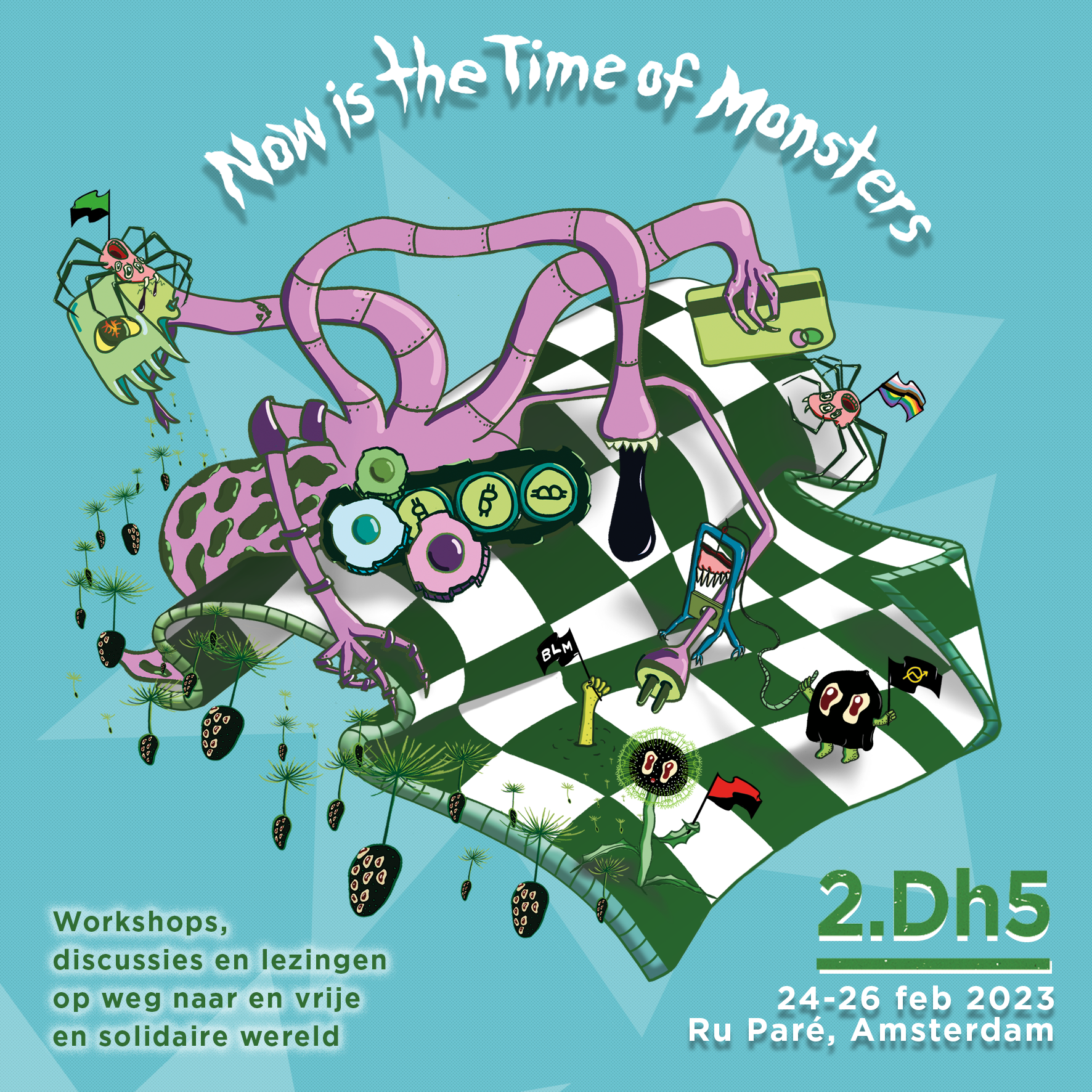 Now is the Time of Monsters – 2.Dh5 Festival 2023 in Amsterdam